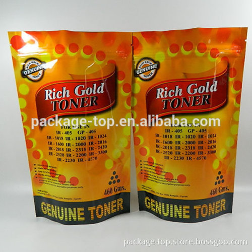 chocolate packaging material/metalized stand up pouch/metalized stand up pouch with zip and window